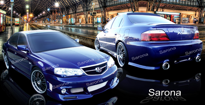 Custom Acura TL Body Kit  Sedan (2002 - 2003) - $1450.00 (Manufacturer Sarona, Part #AC-006-KT)